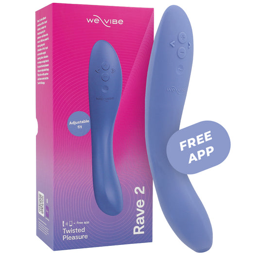 WE VIBE RAVE 2 VIBRADOR G SPOT AZUL