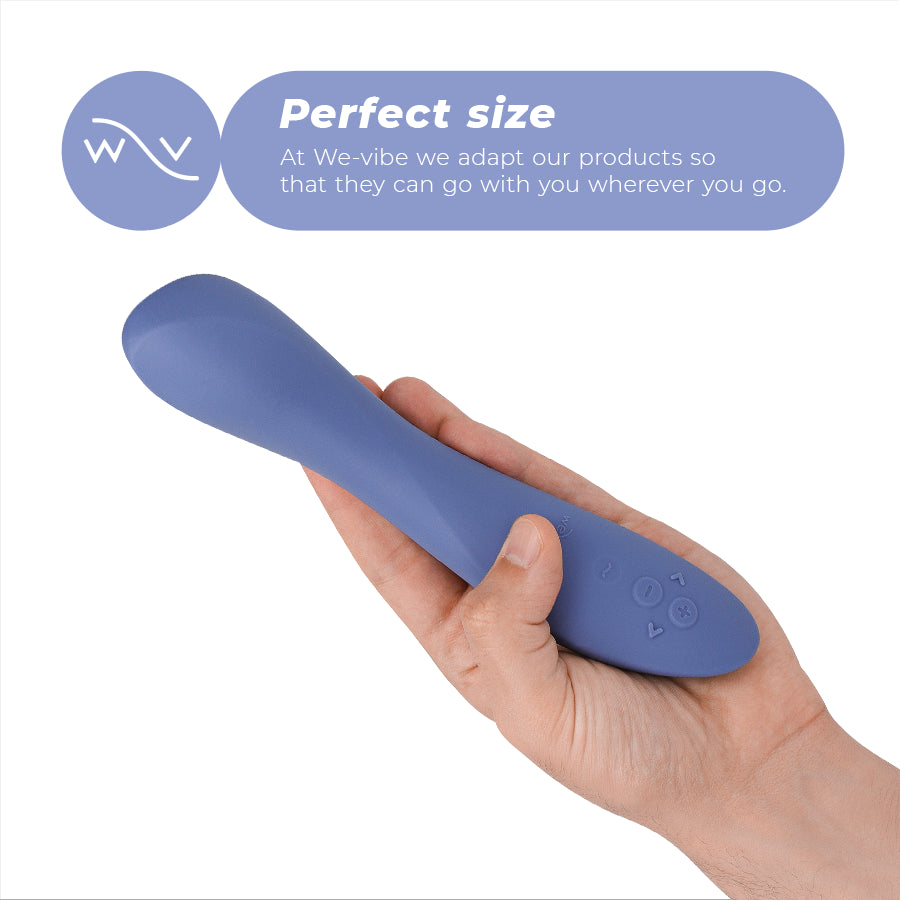 WE VIBE RAVE 2 VIBRADOR G SPOT AZUL