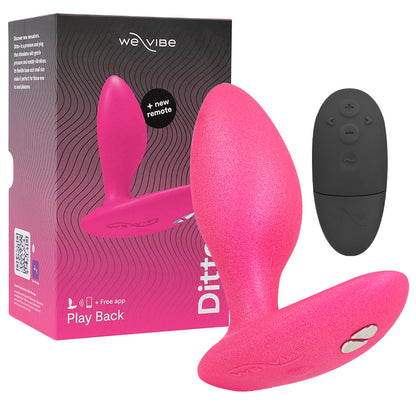 WE VIBE DITTO VIBRADOR ANAL PLUG ROSA