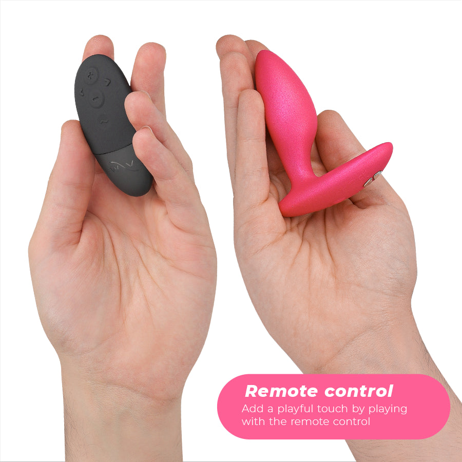 WE VIBE DITTO VIBRADOR ANAL PLUG ROSA