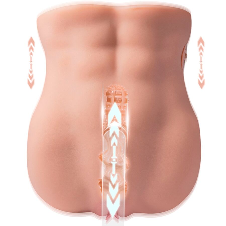 XISE LYDIA VAGINA FEMININA MASTURBADOR COM IMPULSO 25 CM