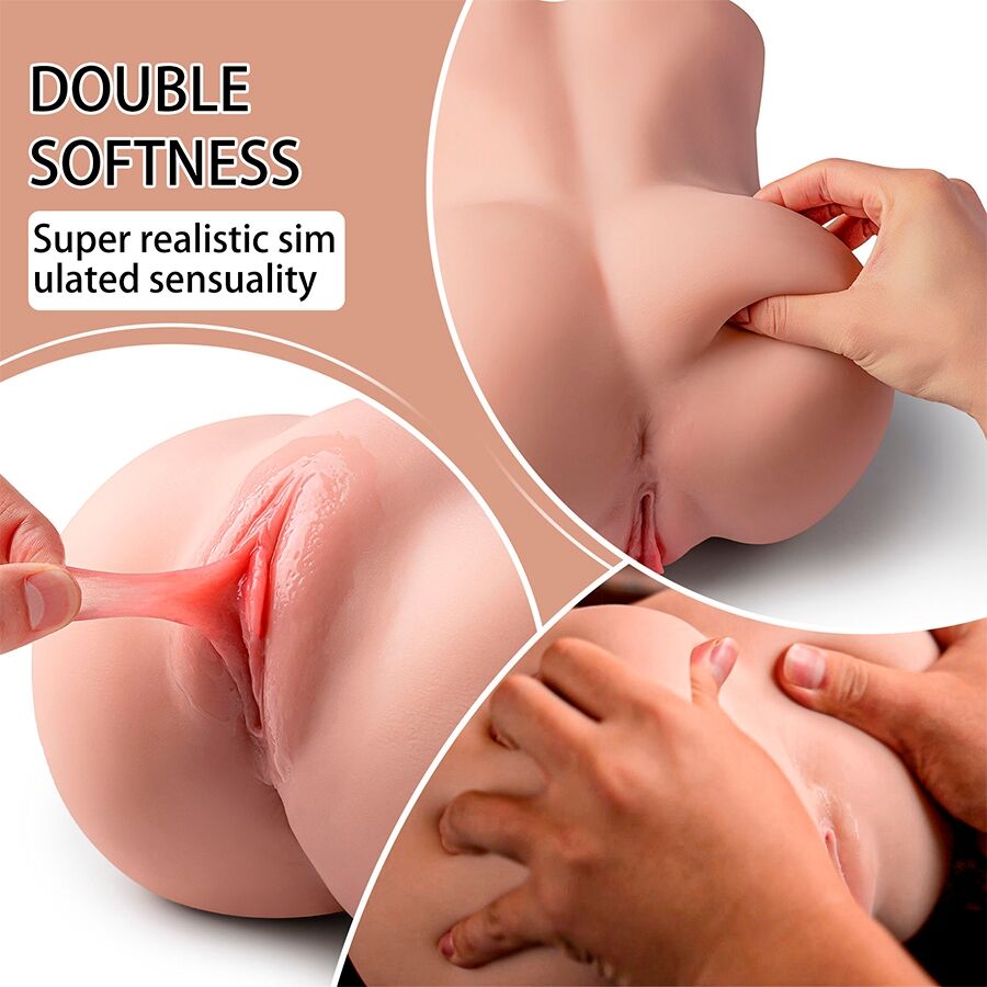 XISE LYDIA VAGINA FEMININA MASTURBADOR COM IMPULSO 25 CM