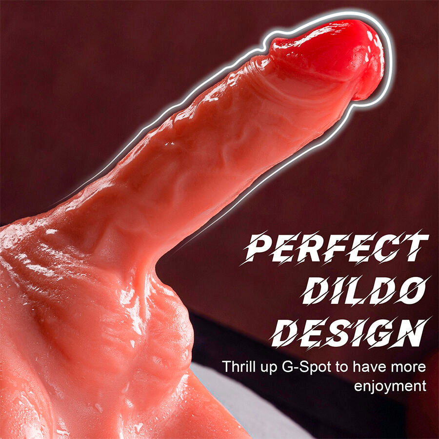 XISE MICHAEL DILDO REALISTA E MASTURBADOR DE aNUS COM IMPULSIONAMENTO 15 CM