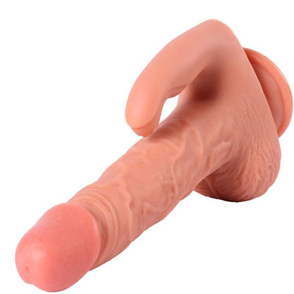 SHEQU HAYDEN DILDO E ESTIMULADOR DE CLIToRIS COM VIBRAyaO E CONTROLE REMOTO 16 CM