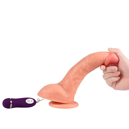SHEQU BEAST VIBRATING DILDO COM CONTROLE REMOTO 245 CM