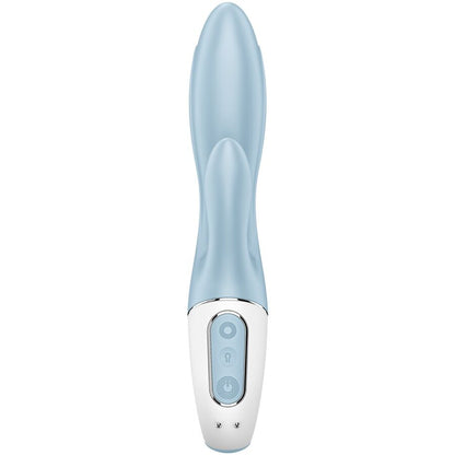 SATISFYER BOMBA DE AR BUNNY 1 COELHO INFLaVEL VIBRADOR AZUL