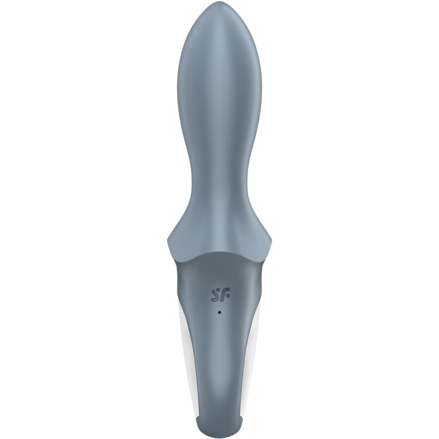 SATISFYER BOMBA DE AR BOOTY 1 VIBRADOR INFLaVEL ANAL CINZA