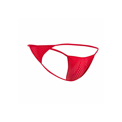 MOB V STRING DE MICROFIBRA ROJA TALLA S M