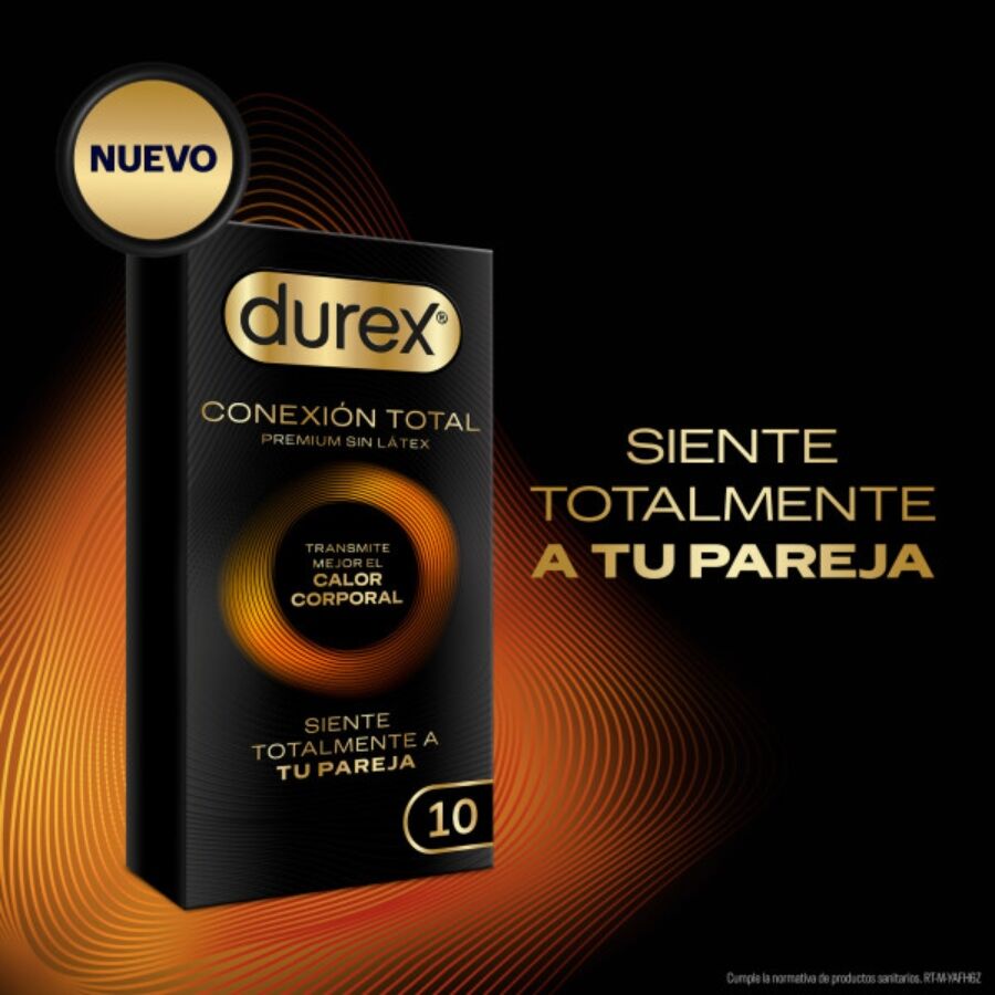 DUREX TOTAL CONNECTION ULTRA FINE PLUS SEM LaTEX 10 UNIDADES