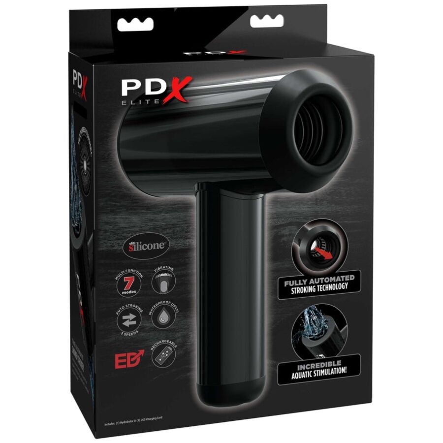 PDX ELITE MASTURBADOR AUTOMaTICO DUPLO AQUaTICO