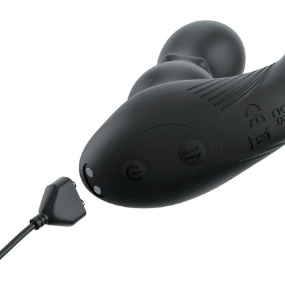 COLEyaO ANAL FANTASY ELITE ANEL ANAL VIBRANTE E MASSAGEADOR COM CONTROLE REMOTO