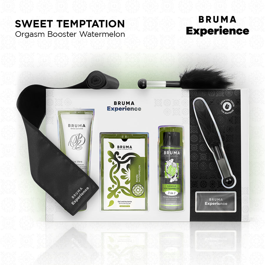 BRUMA XPERIENCE KIT TENTAyaO DE MELANCIA DOCE COM POTENCIALIZADOR DE ORGASMO