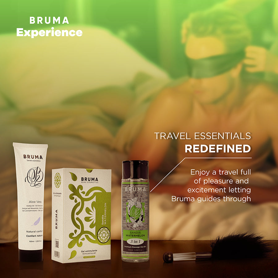 BRUMA XPERIENCE KIT TENTAyaO DE MELANCIA DOCE COM POTENCIALIZADOR DE ORGASMO
