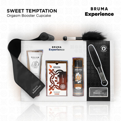 BRUMA XPERIENCE KIT DE TENTAyaO DOCE AMERICANA TART COM POTENCIALIZADOR DE ORGASMO