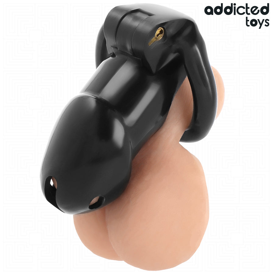 ADDICTED TOYS LOCKED GAIOLA DE PeNIS CELL MINDNIGHT TAMANHO L