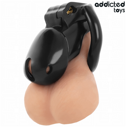 ADDICTED TOYS LOCKED GAIOLA PARA PeNIS CELL MINDNIGHT TAMANHO S 48 CM