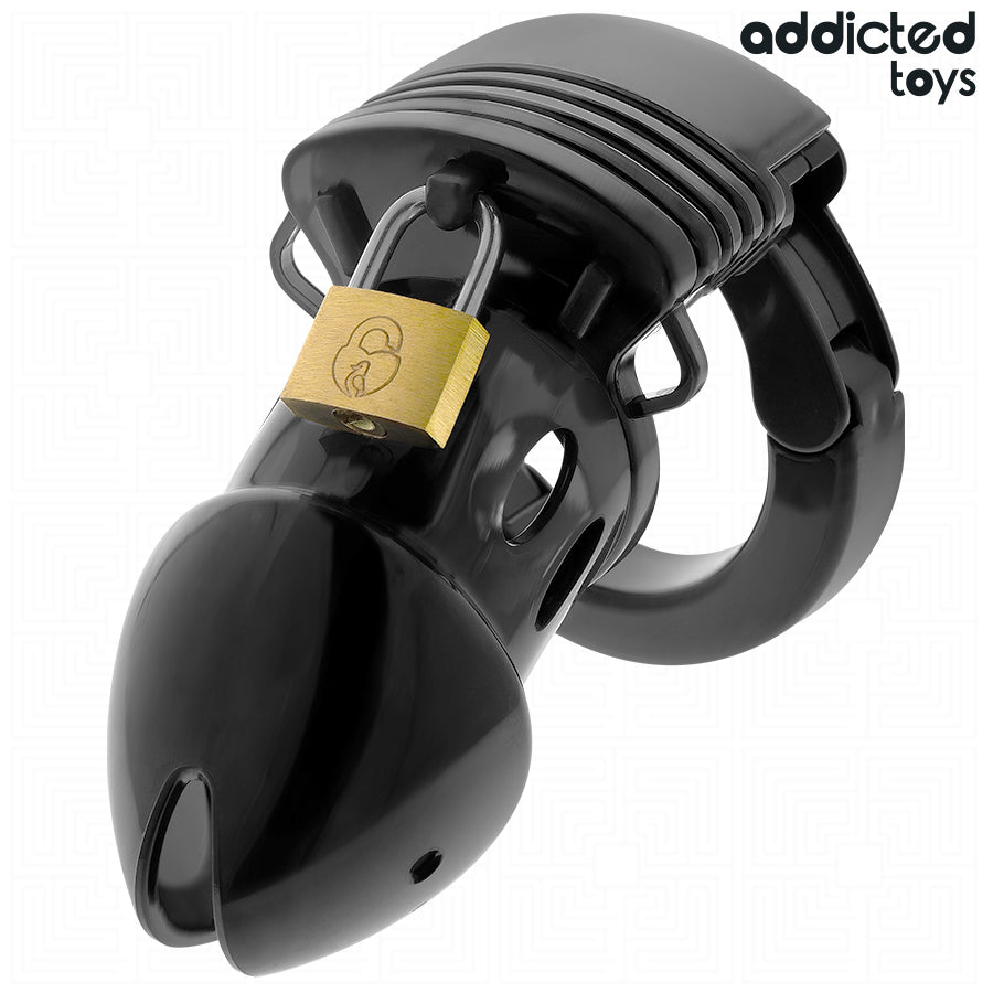 ADDICTED TOYS LOCKED GAIOLA PARA PeNIS CHASTITY DEPHHS 75 CM