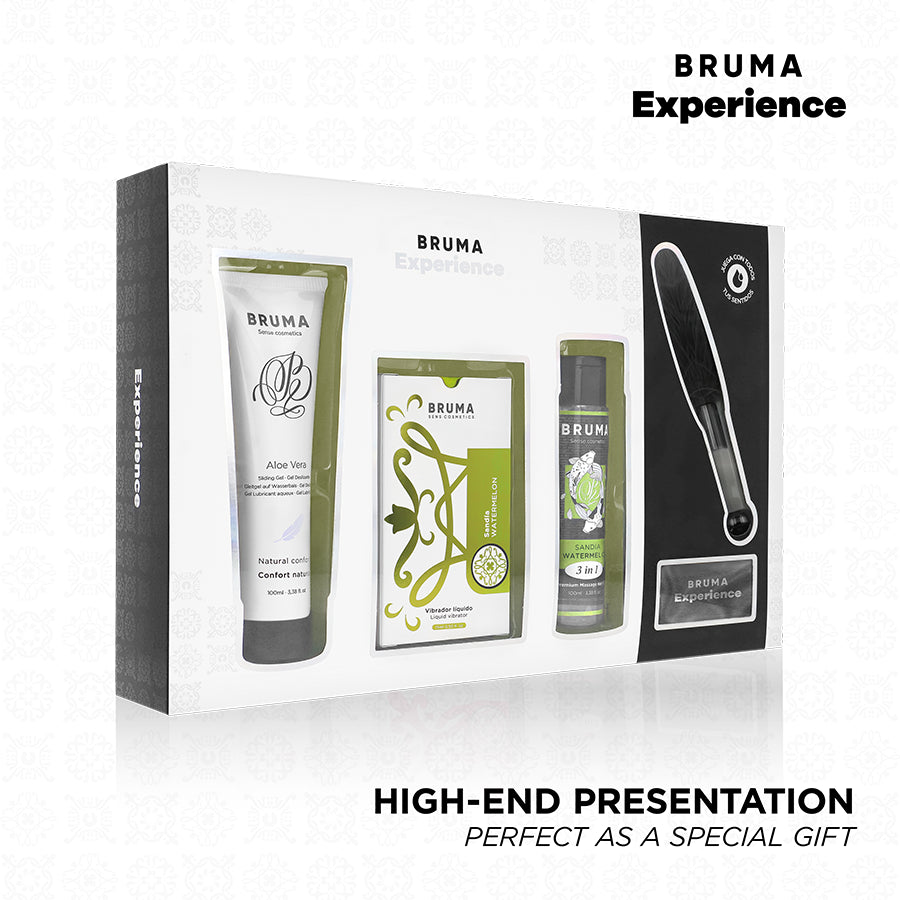 BRUMA XPERIENCE KIT DOCE TENTAyaO MELANCIA VIBRO ORGaSMICA
