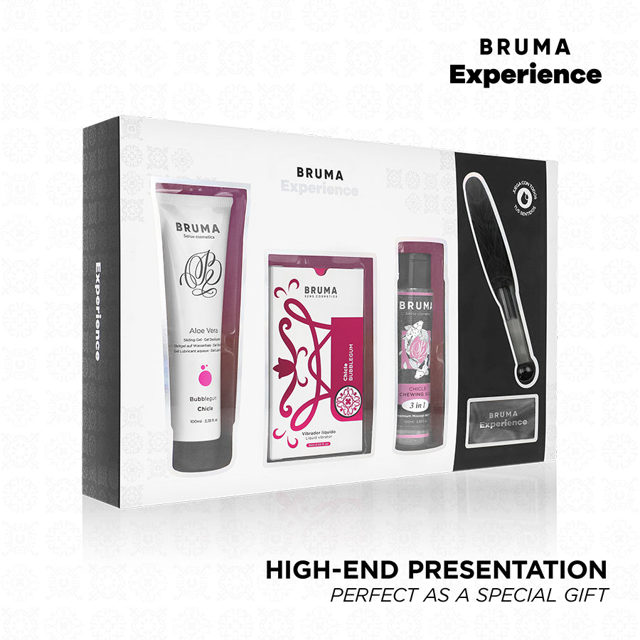 BRUMA XPERIENCE KIT VIBRO ORGASMICO DE CHICLETE DOCE TENTAyaO