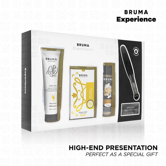 BRUMA XPERIENCE KIT VIBRO ORGASMIC PINA COLADA SWEET TEMPTATION