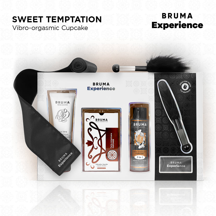 BRUMA XPERIENCE KIT DOCE TENTAyaO BOLO AMERICANO VIBRO ORGaSMICO
