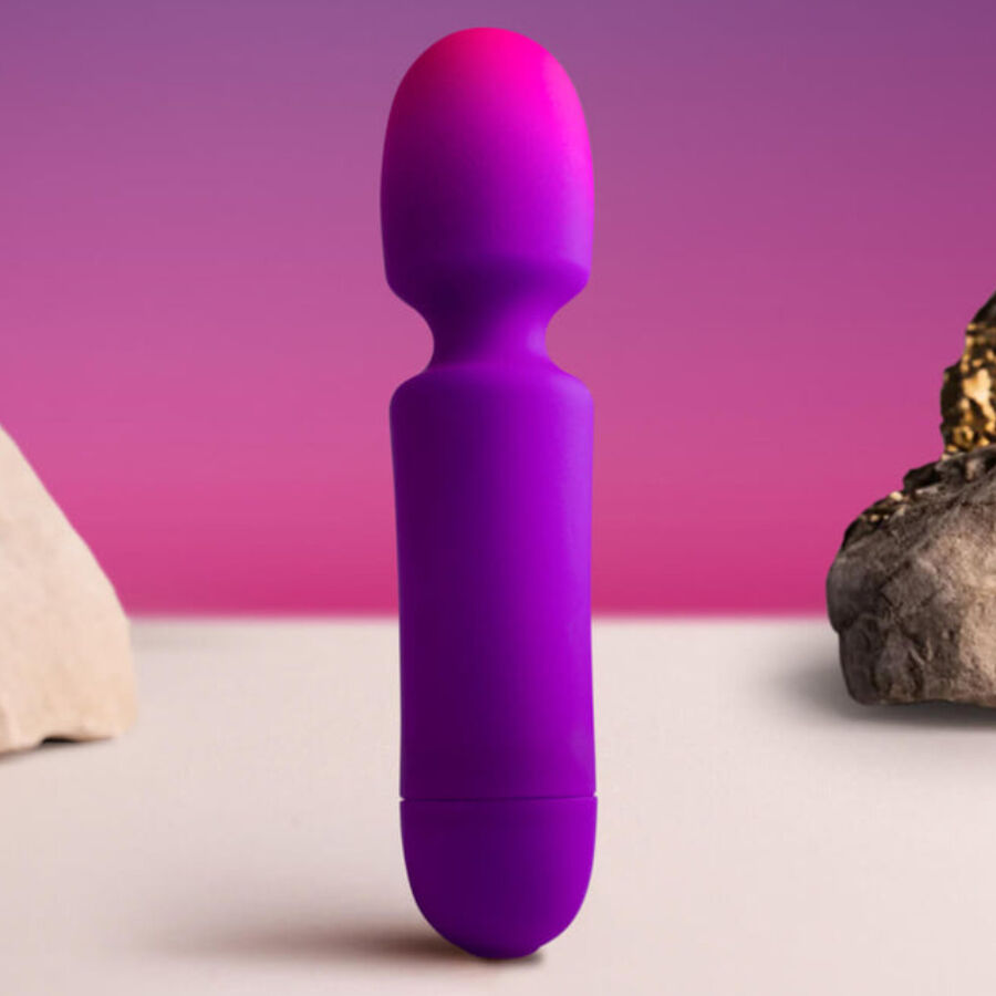 ROCKS OFF GLO GIRL VIBRADOR WAND MINI ROXO