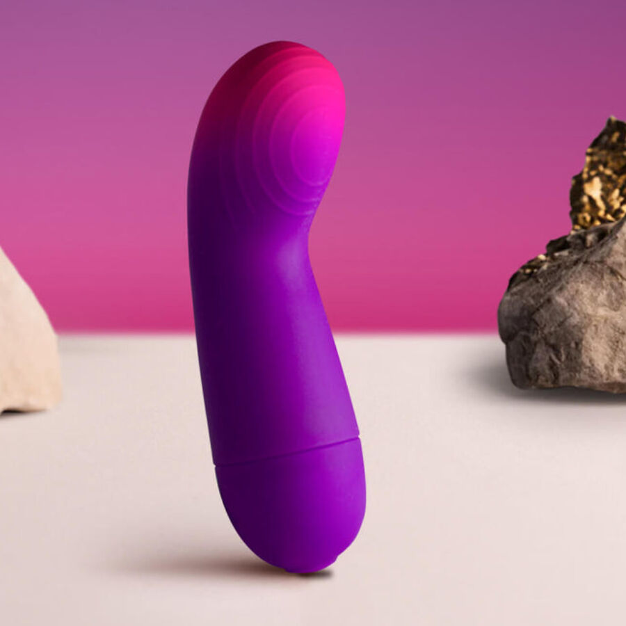ROCKS OFF GLOW GIRL VIBE VIBRADOR DISCRETO ROXO PARA PONTO G