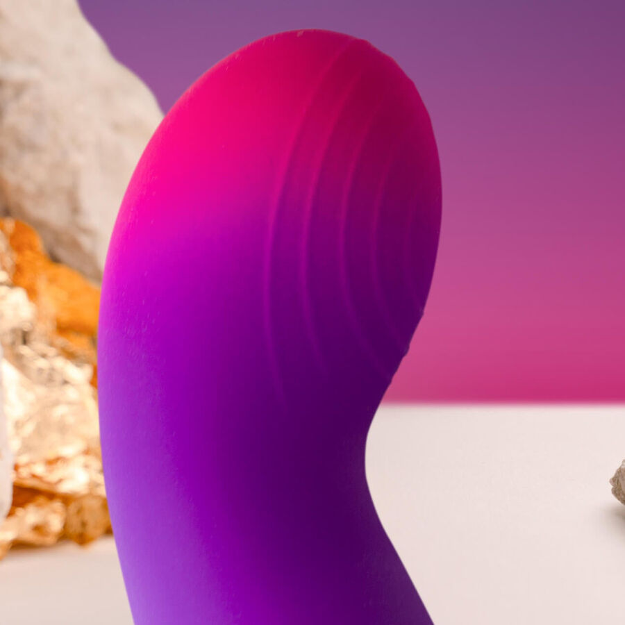 ROCKS OFF GLOW GIRL VIBE VIBRADOR DISCRETO ROXO PARA PONTO G