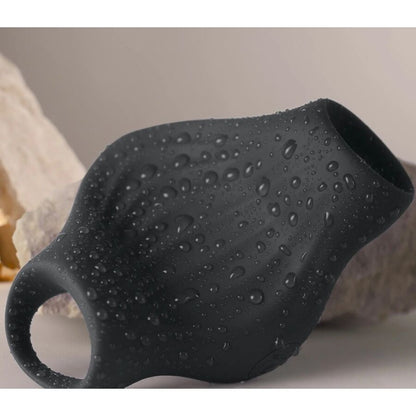 ROCKS OFF MASTURBADOR VIBRADOR FLEXiVEL PALM BLACK