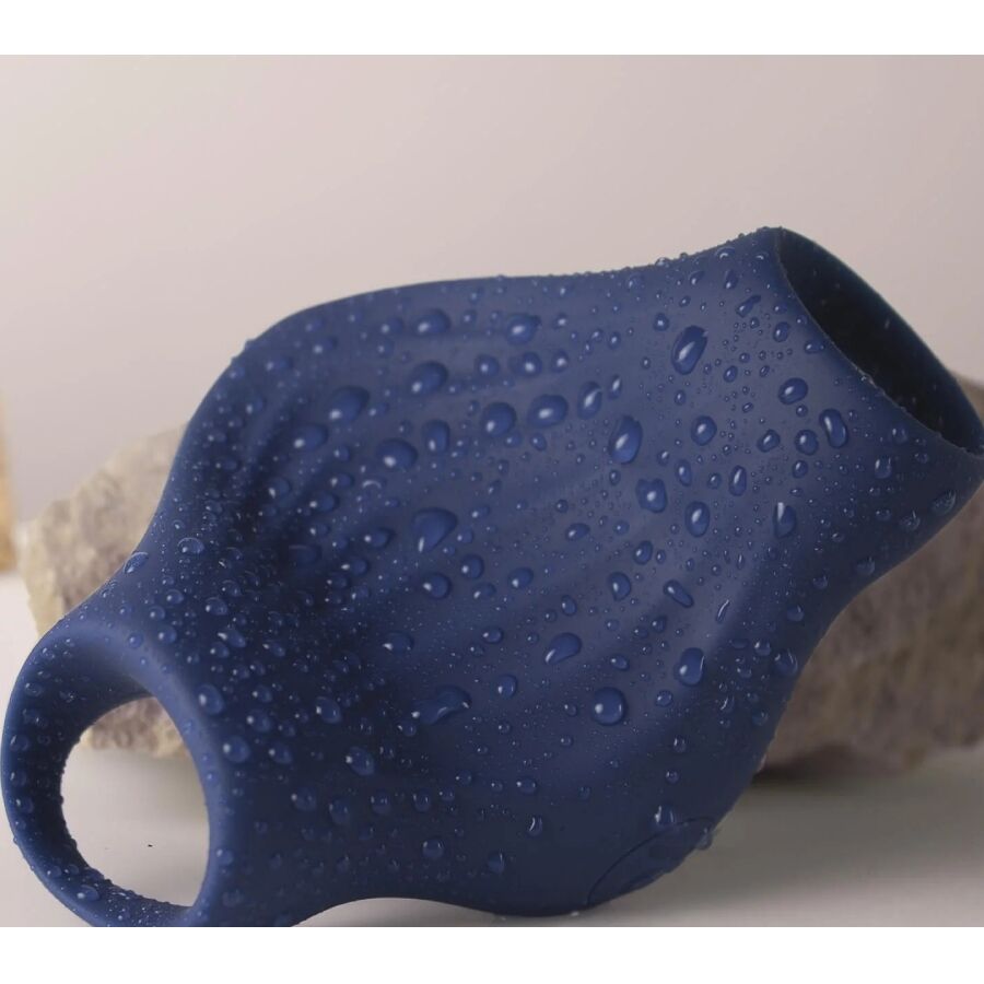 ROCKS OFF MASTURBADOR VIBRADOR FLEXiVEL PALM BLUE