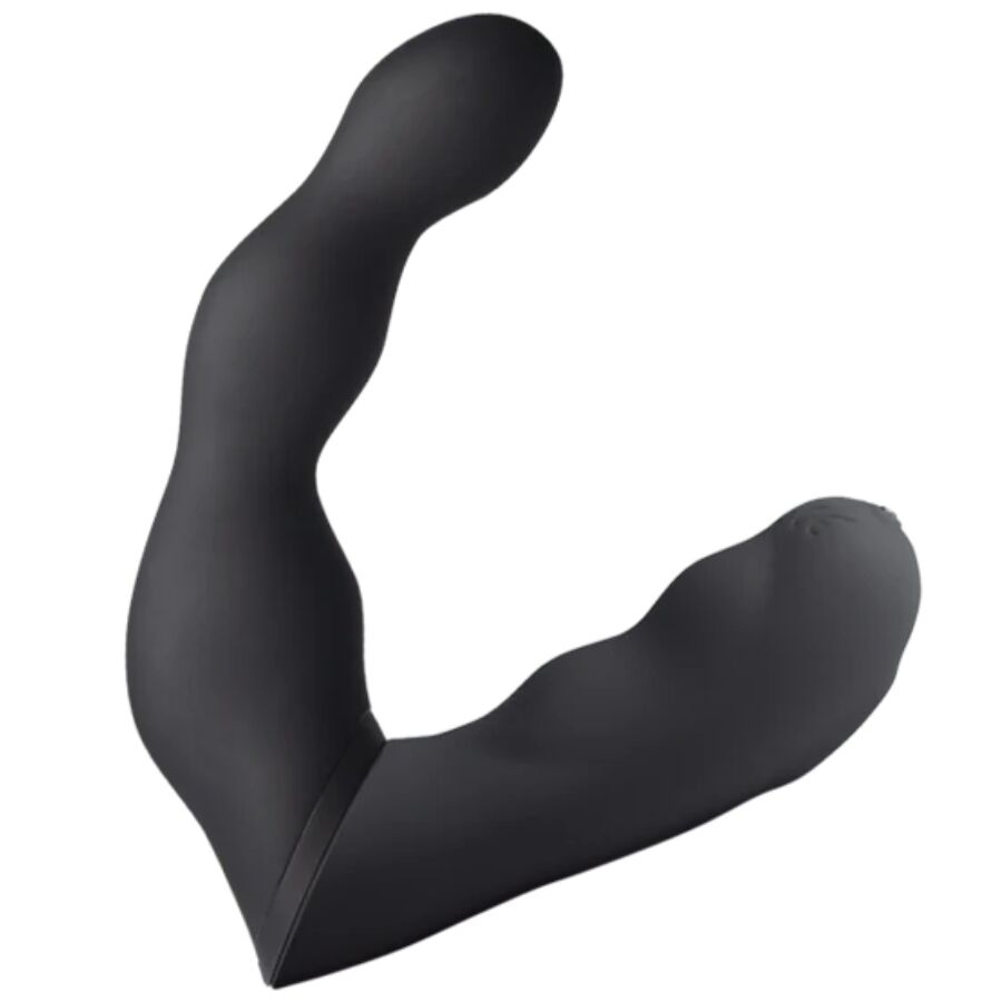 ROCKS OFF ADAPTADOR DE VIBRADOR ANAL E DE PRoSTATA PRETO