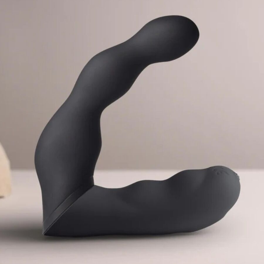 ROCKS OFF ADAPTADOR DE VIBRADOR ANAL E DE PRoSTATA PRETO