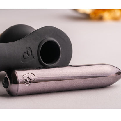 ROCKS OFF PLUG ANAL RO ZEN RRO COM ANEL VIBRAToRIO PARA PeNIS PRETO