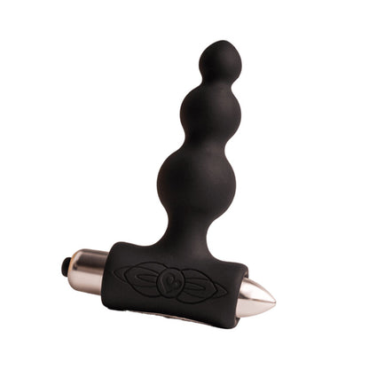 ROCKS OFF PETITE SENSATIONS BUBBLES PLUG ANAL VIBRADOR PRETO