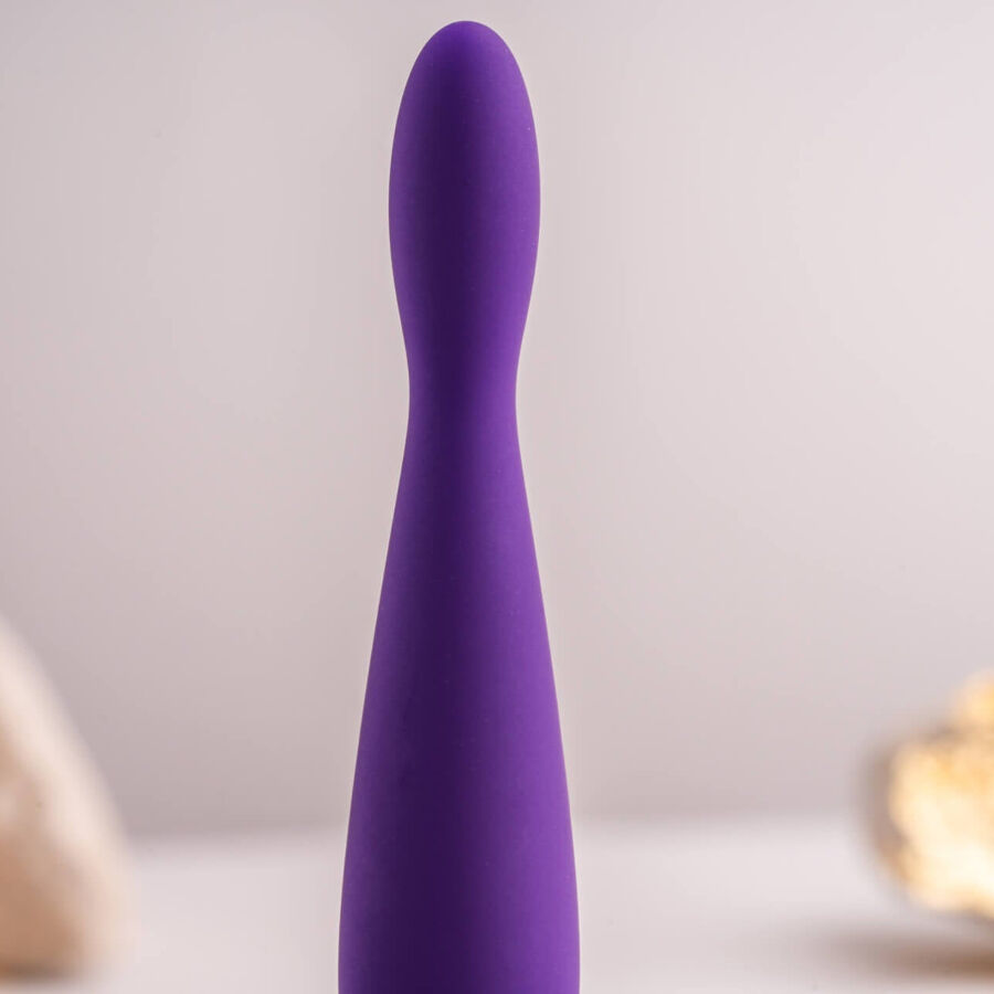 ROCKS OFF PETITE SENSATIONS TEAZER PLUG ANAL VIBRADOR ROXO