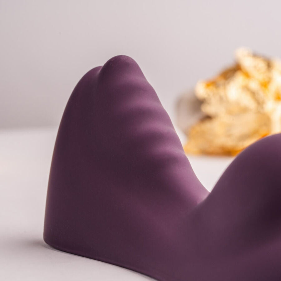 ROCKS OFF VIBRADOR RUBY GLOW ROXO PARA SENTAR