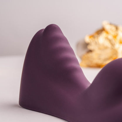 ROCKS OFF VIBRADOR RUBY GLOW ROXO PARA SENTAR