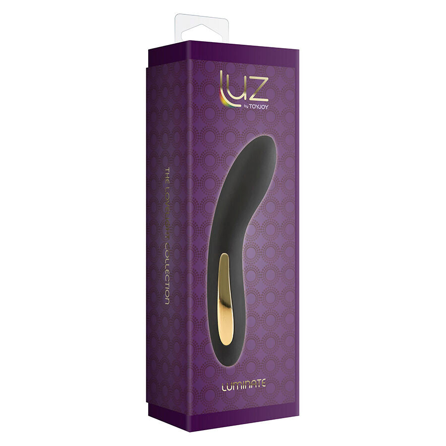 TOYJOY VIBRADOR PRETO COM LUZ LUMINADA