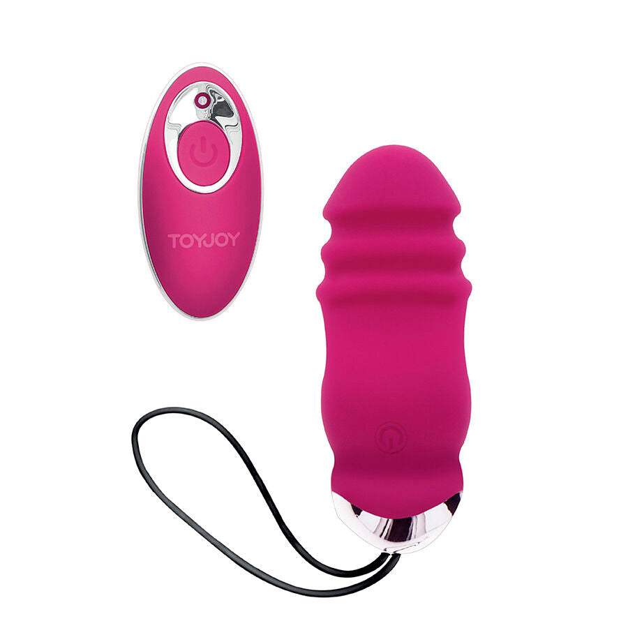 TOYJOY FELICIDADE SUNN SIDE PARA CIMA E PARA BAIXO VIBRADOR FuCSIA CONTROLE REMOTO