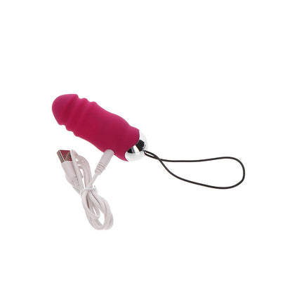 TOYJOY FELICIDADE SUNN SIDE PARA CIMA E PARA BAIXO VIBRADOR FuCSIA CONTROLE REMOTO