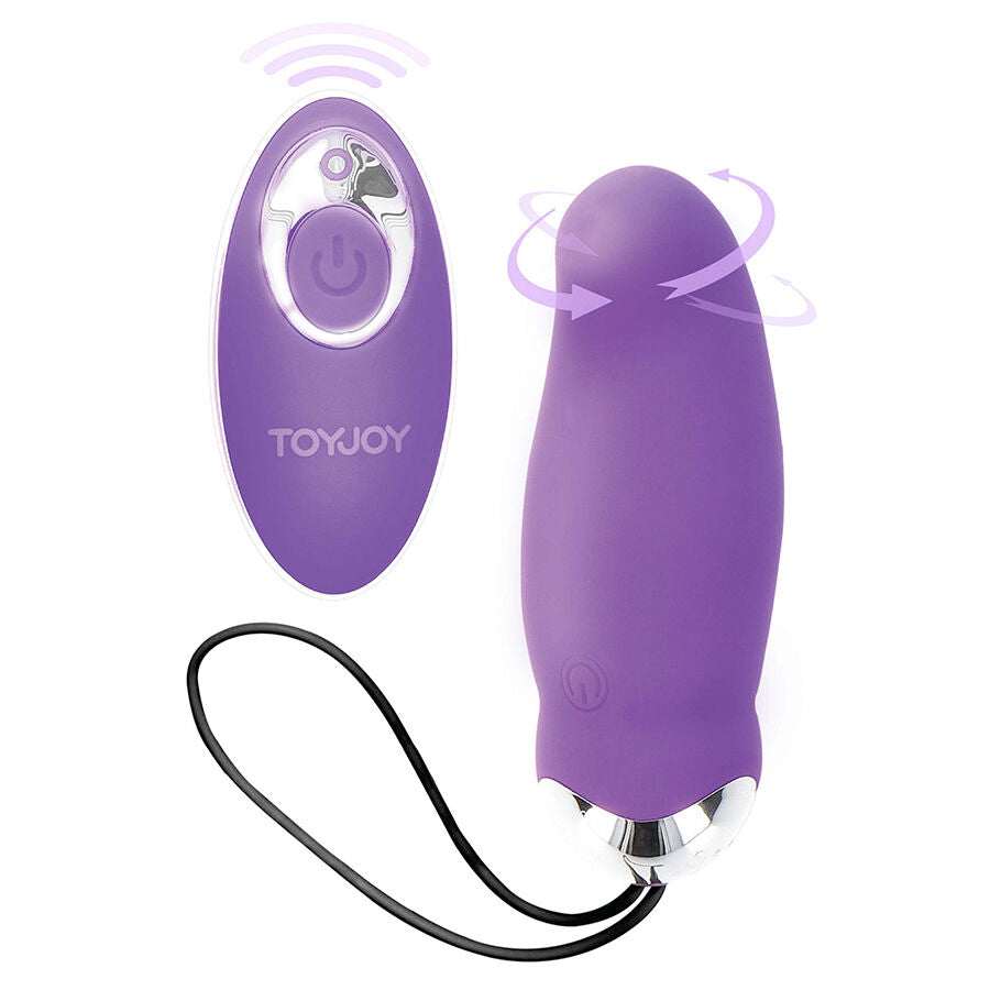 TOYJOY FELICIDADE MEU ORGASMO EGGSPLODE VIBRADOR ROXO CONTROLE REMOTO