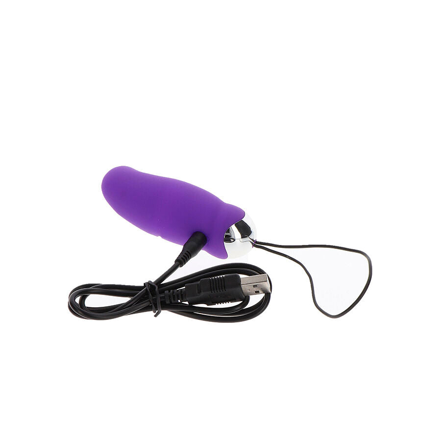 TOYJOY FELICIDADE MEU ORGASMO EGGSPLODE VIBRADOR ROXO CONTROLE REMOTO
