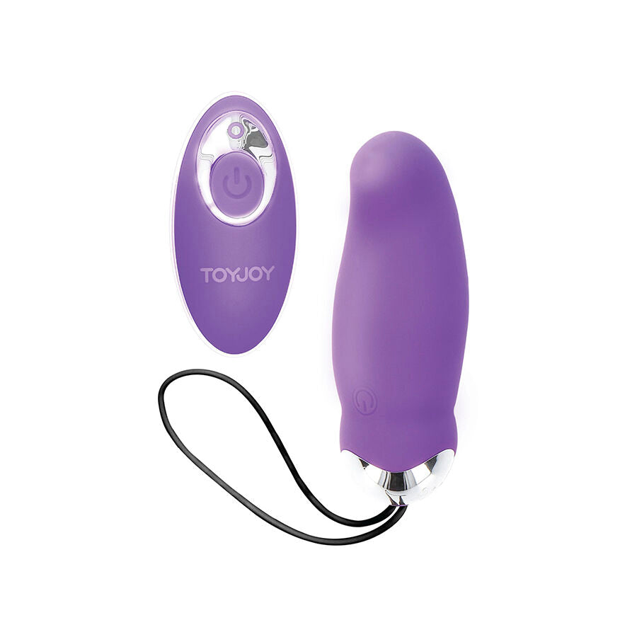 TOYJOY FELICIDADE MEU ORGASMO EGGSPLODE VIBRADOR ROXO CONTROLE REMOTO