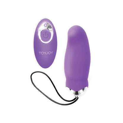 TOYJOY FELICIDADE MEU ORGASMO EGGSPLODE VIBRADOR ROXO CONTROLE REMOTO