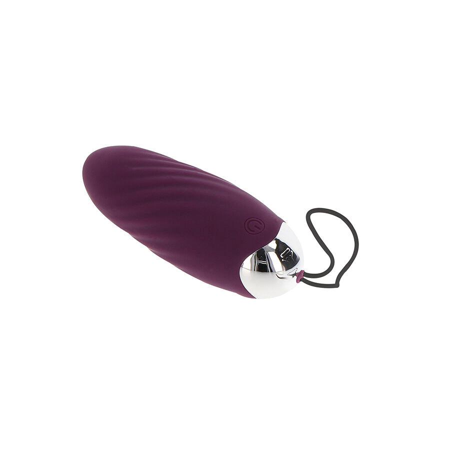 TOYJOY FELICIDADE KNOCK KNOCK EGGSTAVAGANT VIBRADOR CONTROLE REMOTO ROXO