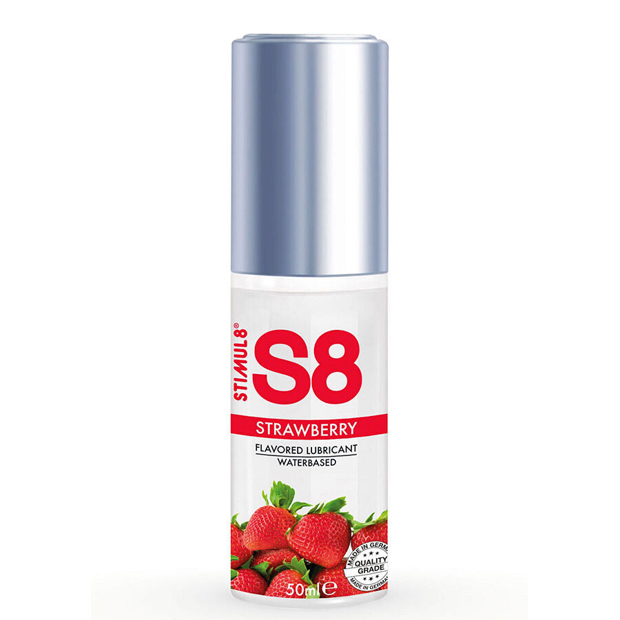 STIMUL8 LUBRIFICANTE S8 MORANGO 50 ML