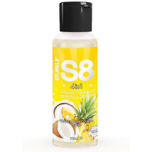 STIMUL8 S8 4 EM 1 PINA COLADA LUBRIFICANTE DE SOBREMESA 125 ML