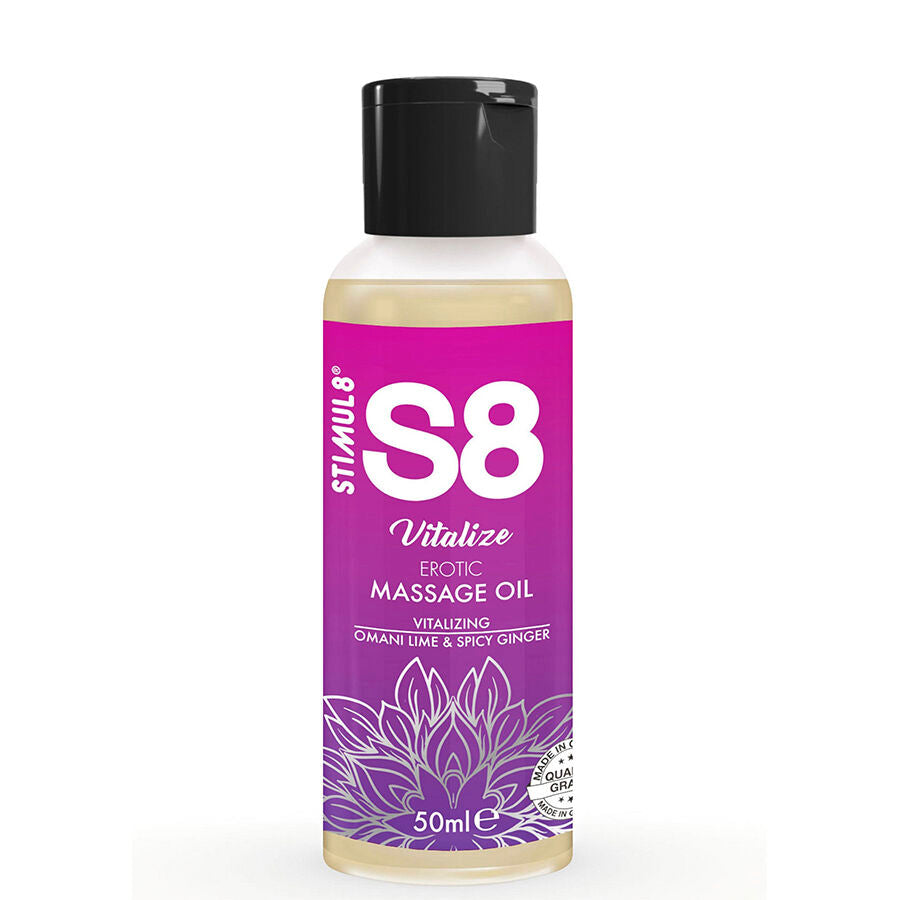 STIMUL8 oLEO DE MASSAGEM S8 CAIXA 3 X 50 ML