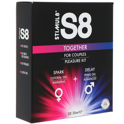 STIMUL8 S8 TOGETHER KIT CASAL 2 X 30 ML