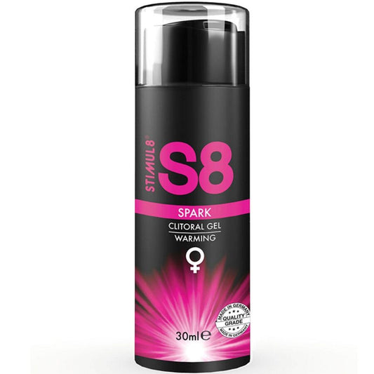 STIMUL8 S8 SPARK GEL ESTIMULADOR DE CLIToRIS COM EFEITO DE CALOR 30 ML